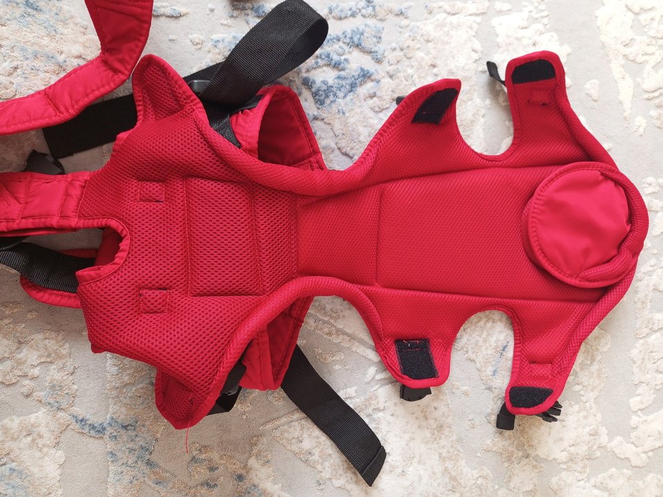 Kırmızı Bebek Taşıyıcı - Görsel 5