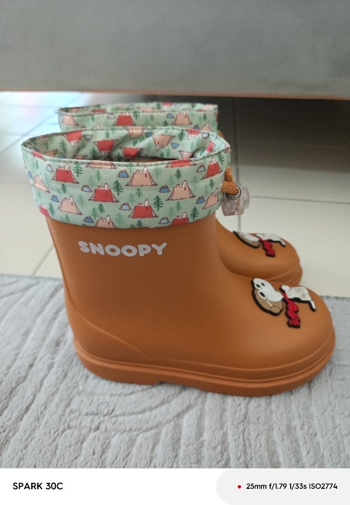 erkek Çocuk Renkli Desenli Lastik Bot - Görsel 4