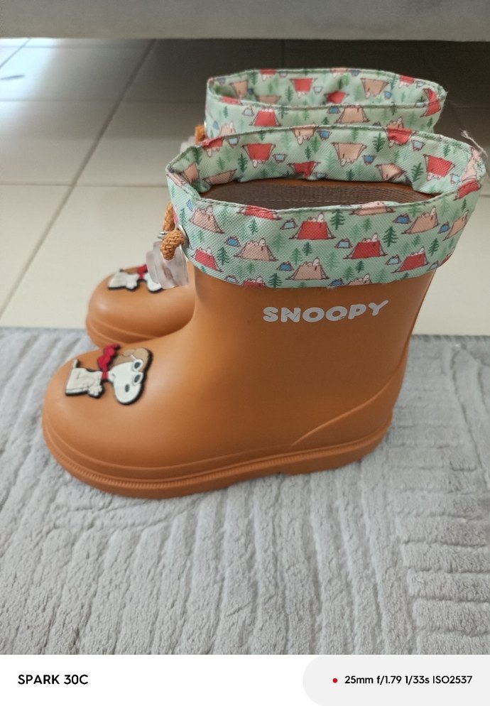 erkek Çocuk Renkli Desenli Lastik Bot - Görsel 2