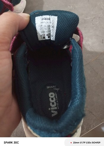 Renkli Bağcıklı ve Cırt Cırtlı Erkek Çocuk Spor Ayakkabı - Görsel 7