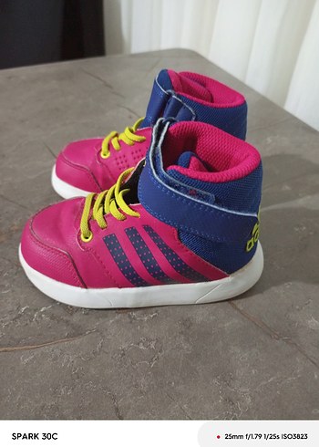 Kız Çocuk Pembe Renkli Spor Ayakkabı - Görsel 2