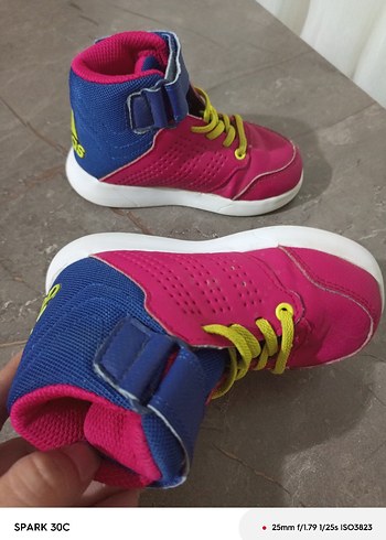 Kız Çocuk Pembe Renkli Spor Ayakkabı - Görsel 5