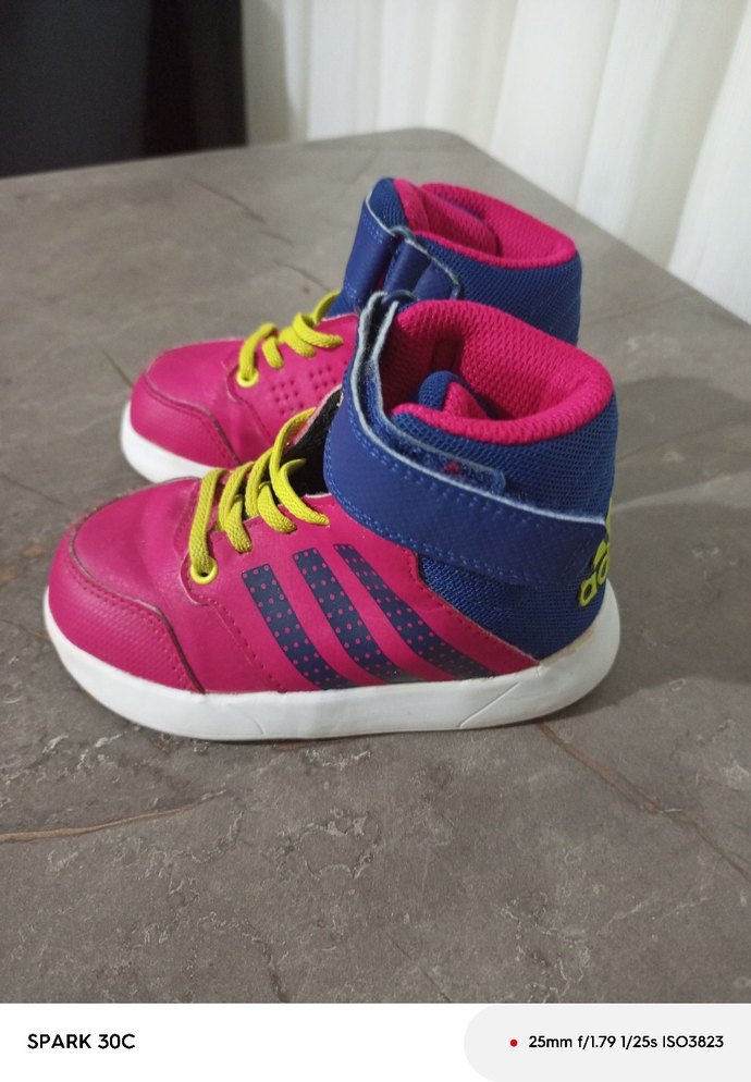 Kız Çocuk Pembe Renkli Spor Ayakkabı - Görsel 2