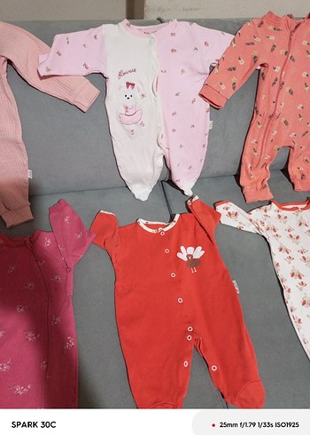 Renkli Bebek Polar Tulumları - Görsel 3