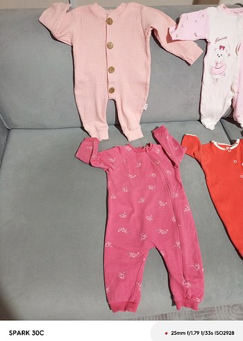 Renkli Bebek Polar Tulumları - Görsel 2