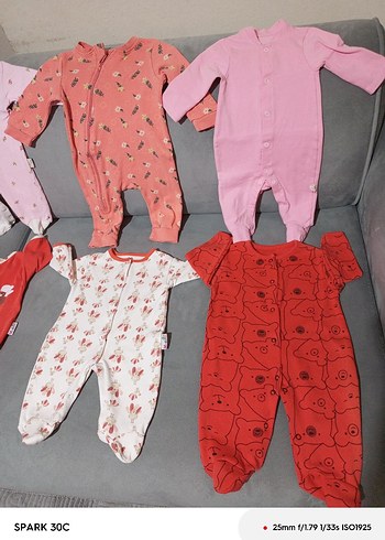 Renkli Bebek Polar Tulumları - Görsel 4