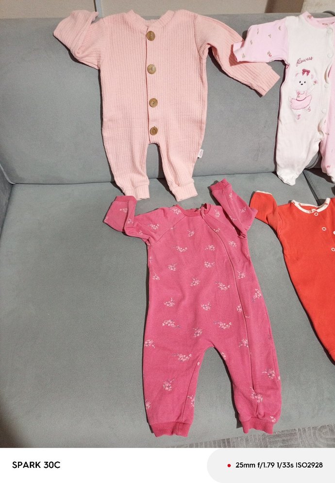 Renkli Bebek Polar Tulumları - Görsel 2