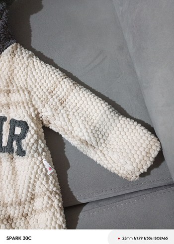 peluş mont - Görsel 3