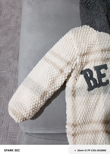 peluş mont - Görsel 4