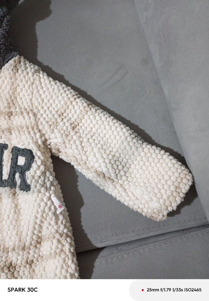 peluş mont - Görsel 3