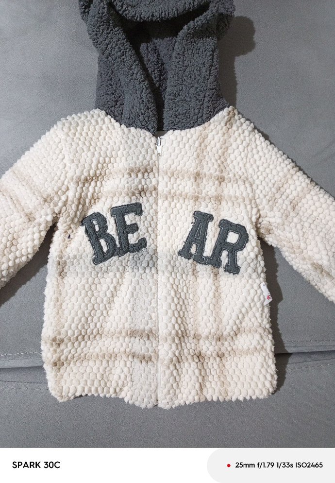 peluş mont - Görsel 2