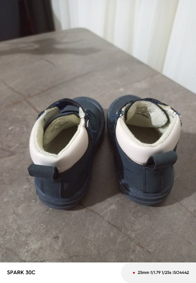 Mavi Erkek Çocuk Lastik Botlar Velcro - Görsel 3