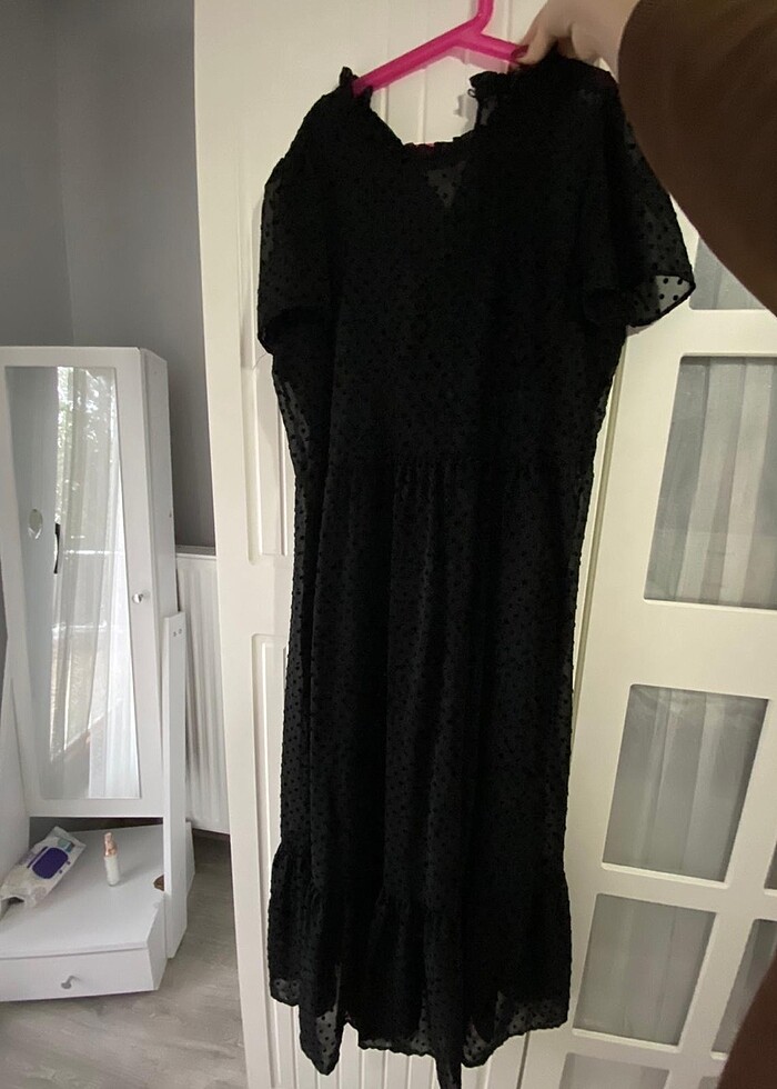 Siyah elbise - Görsel 3