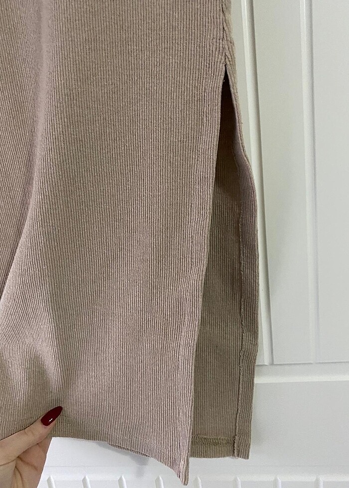 Kolsuz fitilli elbise 36 38 uyumlu - Görsel 2