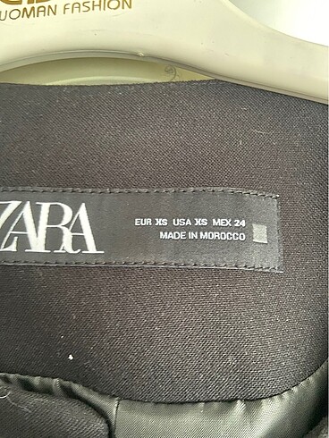 s Beden siyah Renk Zara ceket
