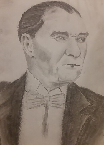 Karakalem potre resim - Görsel 4