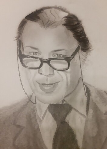 Karakalem potre resim - Görsel 6