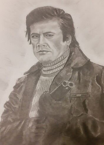 Karakalem potre resim - Görsel 8