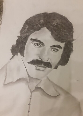 Karakalem potre resim - Görsel 9