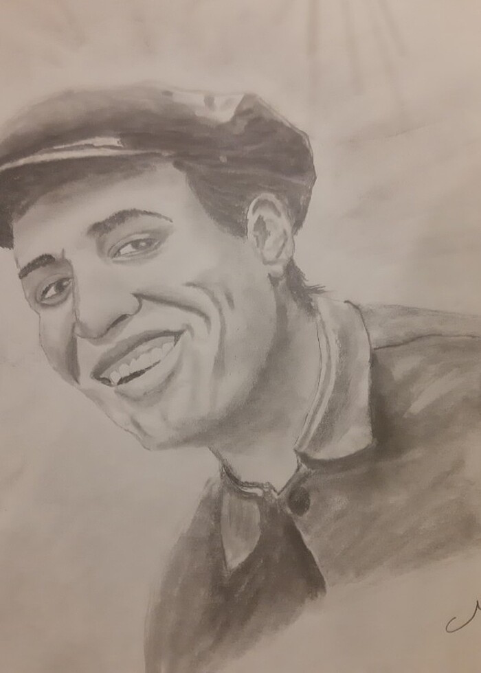 Karakalem potre resim - Görsel 2