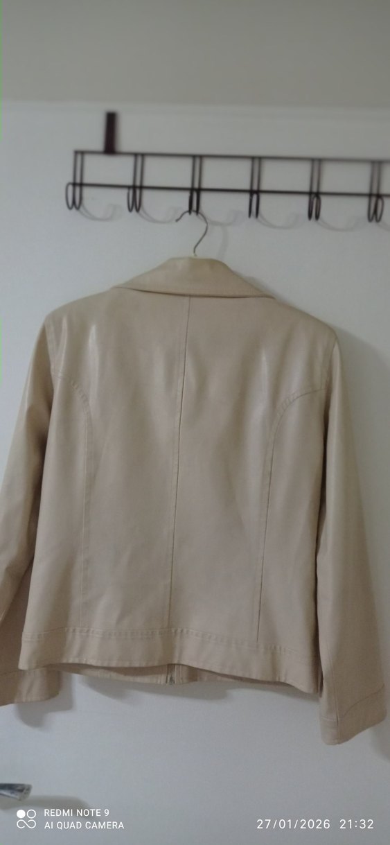 Kadın Deri Ceket - Görsel 4