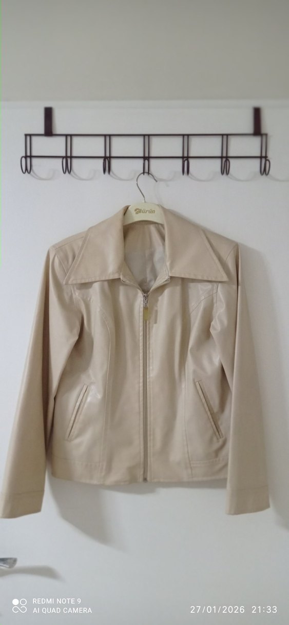 Kadın Deri Ceket - Görsel 3