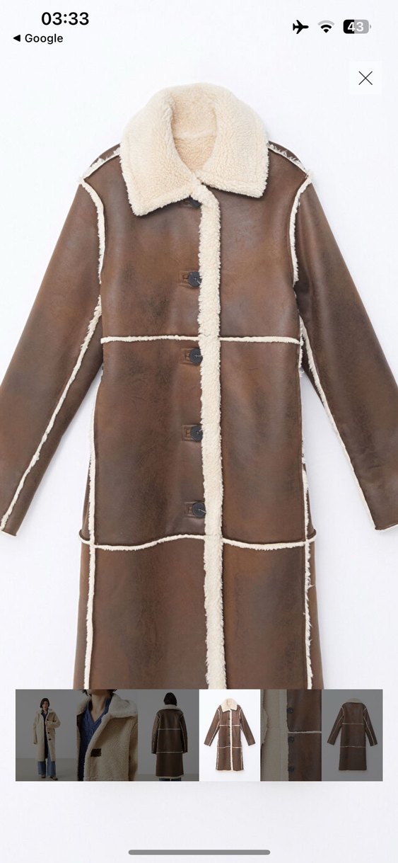 LCW Vision Kadın Kahverengi Uzun Deri Kaban - Görsel 2