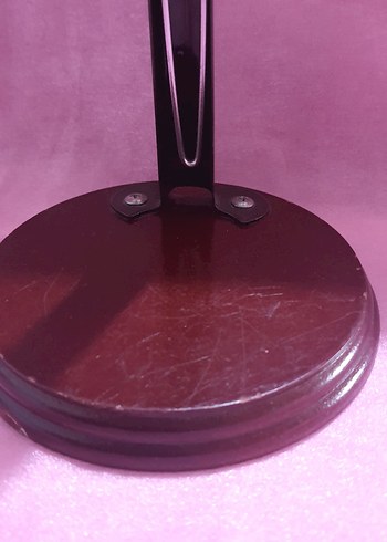  Beden Renk vintage ahşap oyuncak bebek standı .asansörlü 48 cm.e kadar uzar