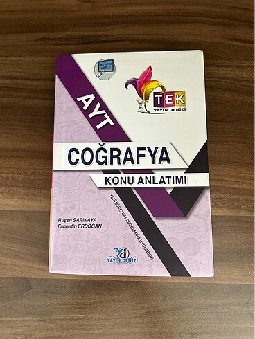 AYT Coğrafya Konu Anlatım Kitabı - Yayın Denizi