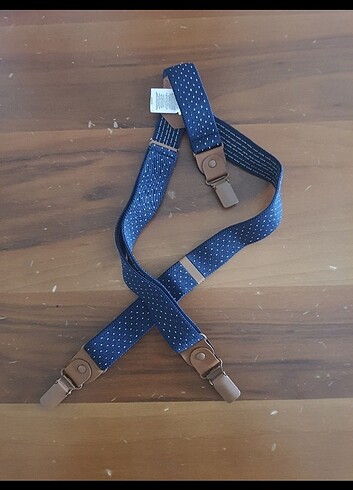 Çocuk lastikli pantolon askısı 