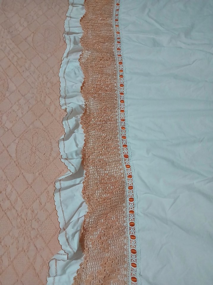 Pembe Pastel Renkli Düz Yatak Örtüsü - Görsel 2