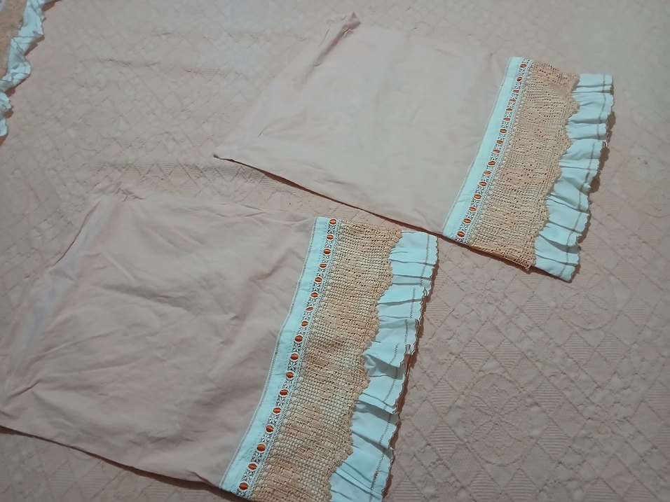 Pembe Pastel Renkli Düz Yatak Örtüsü - Görsel 3