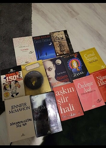 Pek çok roman ve şiir kitabı 