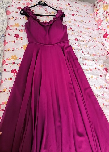 Elbise Maxi Boy Şık