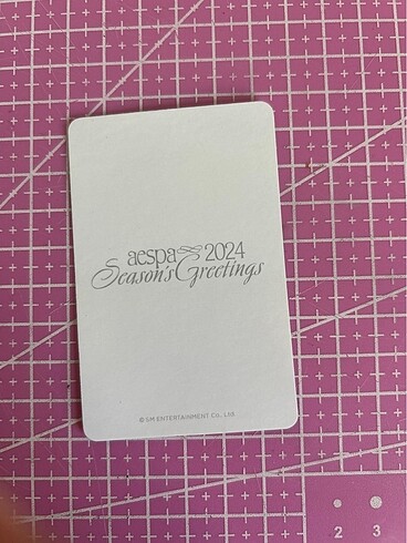 Ningning Aespa photocard