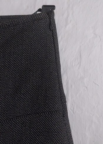 Gri Piliseli Midi Etek - Görsel 6