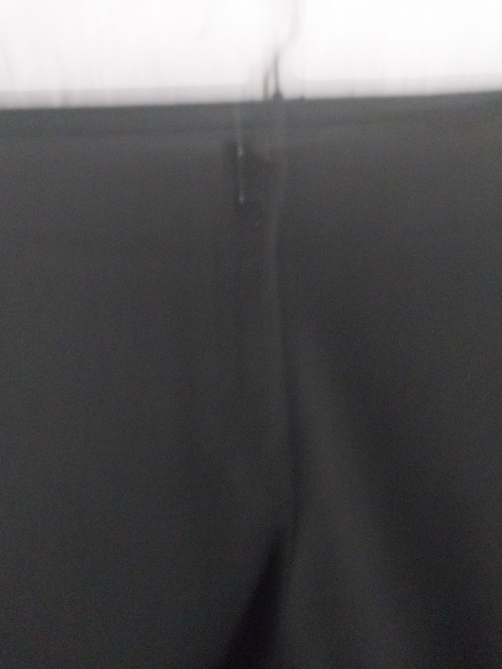 Siyah Midi Kumaş Kadın Pantolon - Görsel 3