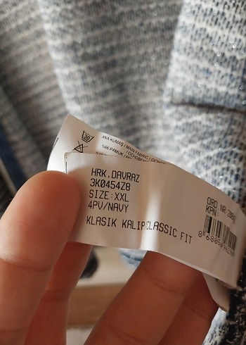 xxl Beden gri Renk Lacivert Örgü Kadın Hırka