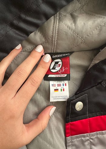 Gri Kapüşonlu Erkek Kayak Montu Limited Edition - Görsel 2