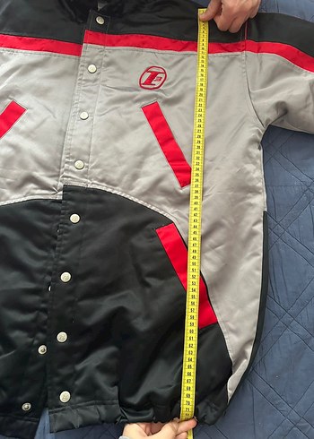 Gri Kapüşonlu Erkek Kayak Montu Limited Edition - Görsel 7