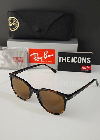 Beden kahverengi Renk Ray-Ban Klasik Kahverengi Kadın Güneş Gözlüğü