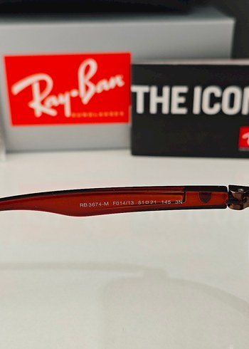Ray Ban Ray-Ban Kadın Kahverengi Parlak Güneş Gözlüğü