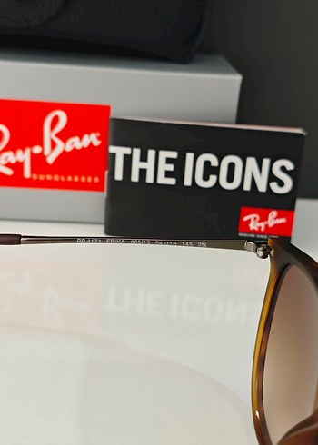 Beden Ray-Ban Kadın Kahverengi Minimalist Gözlük