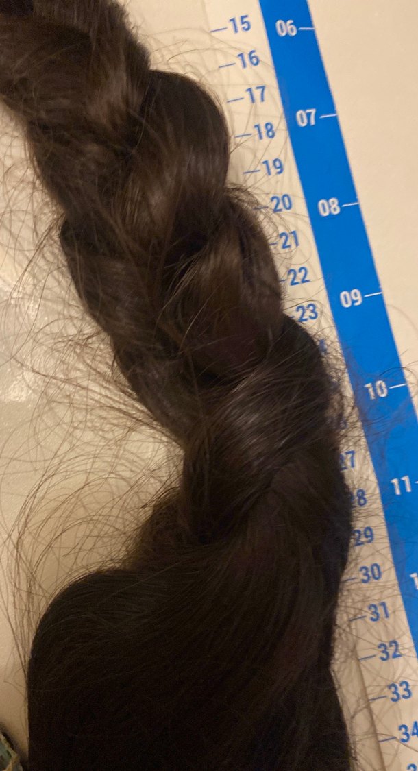 Kahverengi Yün Püsküllü Bohem Gerçek Saç - Görsel 4