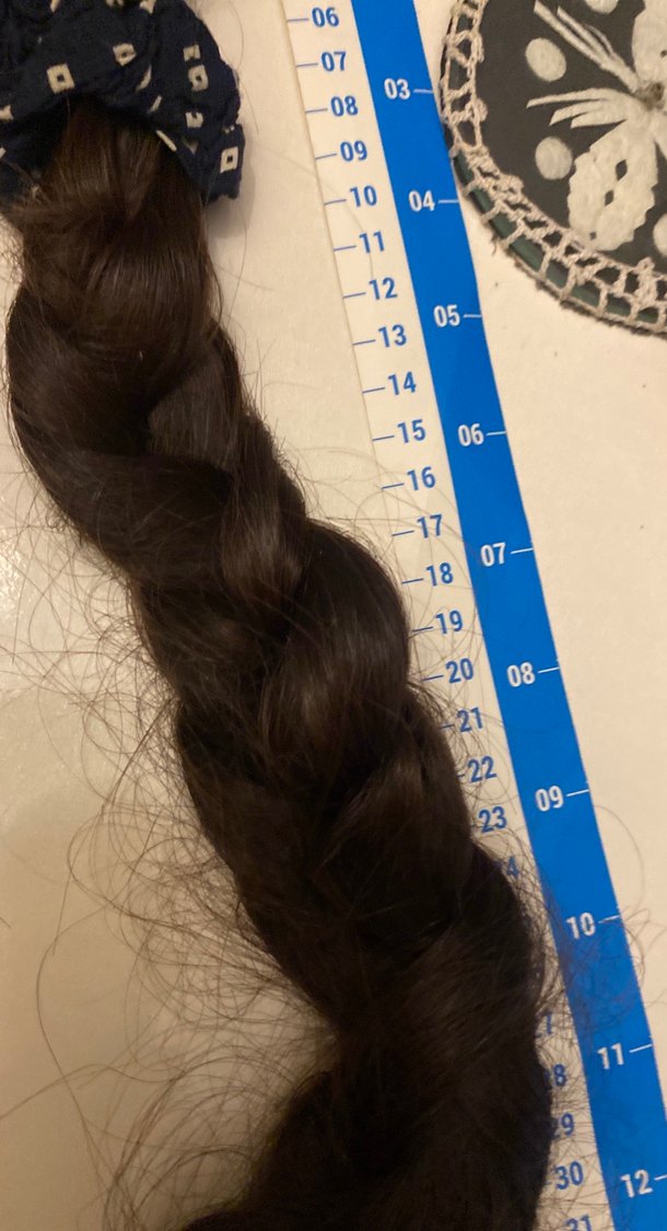 Kahverengi Yün Püsküllü Bohem Gerçek Saç - Görsel 2