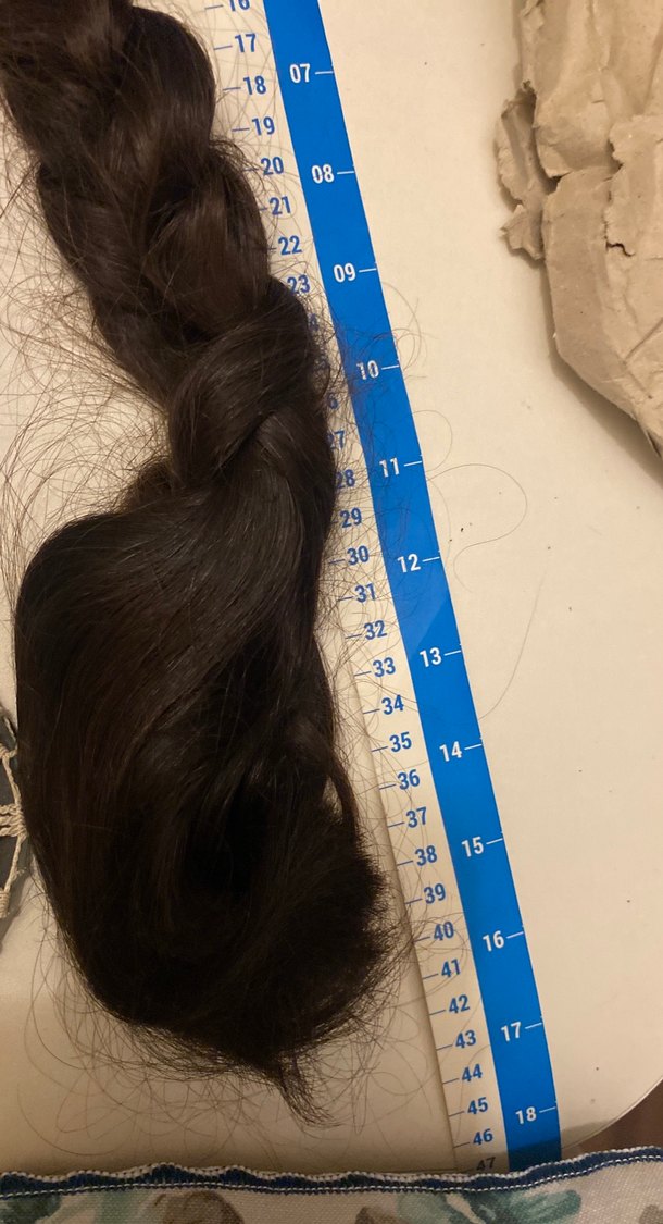 Kahverengi Yün Püsküllü Bohem Gerçek Saç - Görsel 3