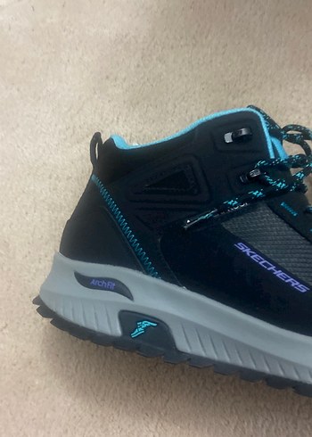 Skechers Kadın Mavi Dolgu Topuklu Spor Ayakkabı - Görsel 4