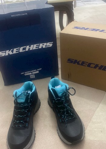Skechers Kadın Mavi Dolgu Topuklu Spor Ayakkabı - Görsel 7