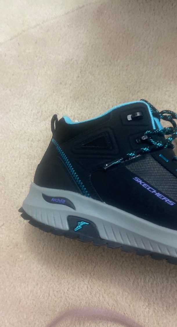 Skechers Kadın Mavi Dolgu Topuklu Spor Ayakkabı - Görsel 4