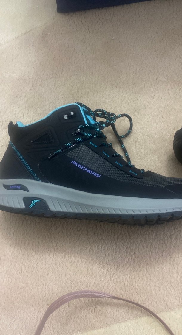 Skechers Kadın Mavi Dolgu Topuklu Spor Ayakkabı - Görsel 3